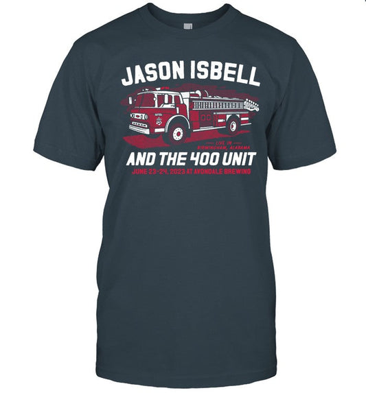 Jason Isbell and the 400 Unit Birmingham, AL June 23-24 2023 Tee