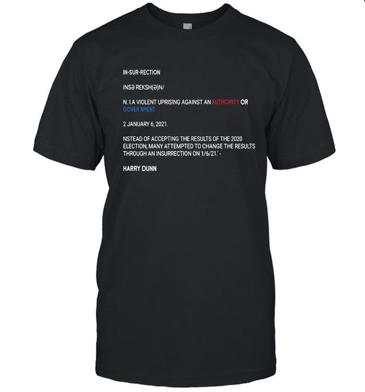Harry Dunn's The January 6 Hearings Trump 'lit the flame' Tee