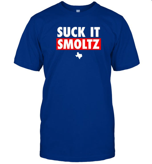 T Shirts Texas Rangers Suck It Smoltz Limited
