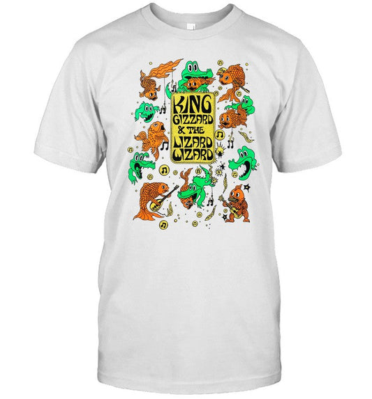 king Gizzard And The Lizard Fishie Hooks 2022 T-Shirt