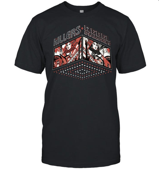 Limited The Killers Rebel Diamonds Shirt