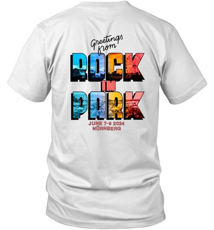 Limited Rock Im Park Vintage Postcard T Shirt