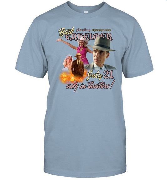 Mustardyardpress Greta Gerwig Christopher Nolan Barb Enheimer July 21 Only In Theater Shirt