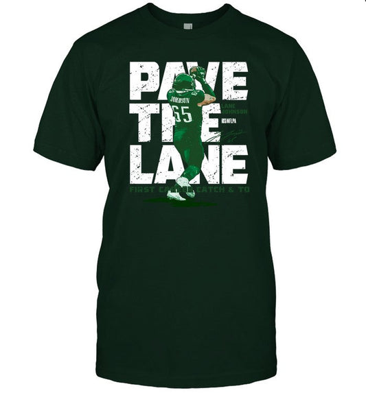 Lane Johnson Pave The Lane First Career Catch & TD Shirt