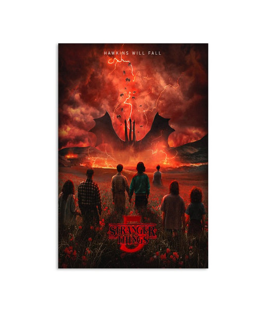 Hawkins Will Fall Stranger Things Season 5 New Poster