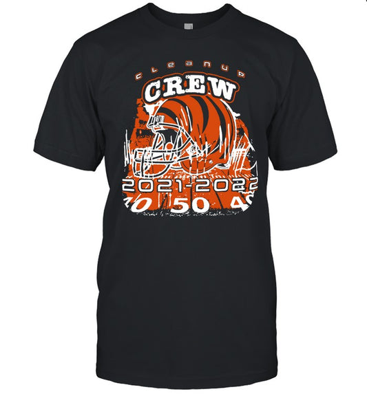 Limited Cleanup Crew Cincinnati Bengals 2021-2022 Shirt