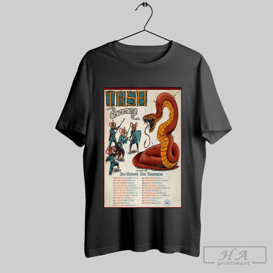 Poster Trsh The Type Shit Tour 2025 With Support From Dear Maryanne Doan Summerbruise T Shirt