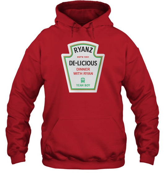 Limited Edition Ryanz De-lecious Dinner T-Shirt_1