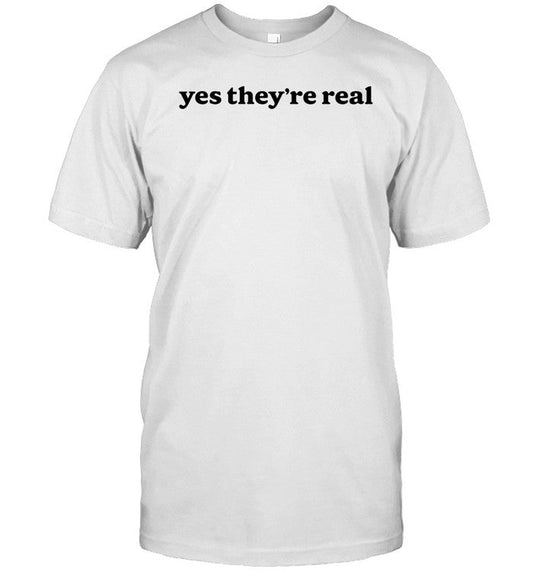 Paige Spiranac Yes They're Real Tee Shirt