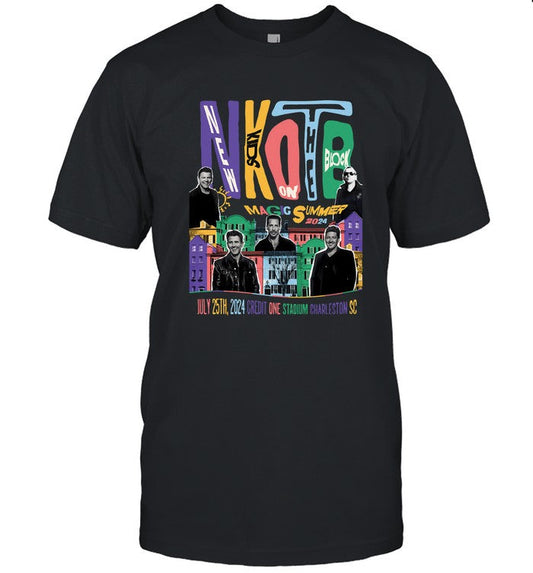 New Kids On The Block 7-25-2024 Charleston SC Shirt