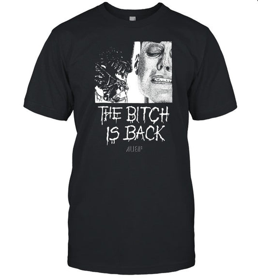 Mobshity Store The Bitch Is Back Alien Shirt