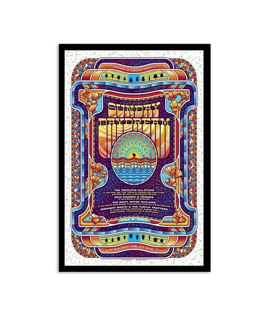 July 9, 2023 Sunday Daydream McNears Beach Park San Rafael, CA Poster