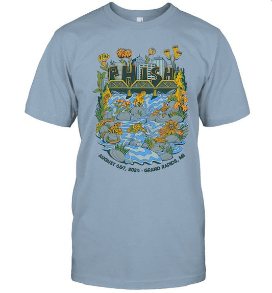 Phish Aug 6-7 2024 Grand Rapids, MI Shirts