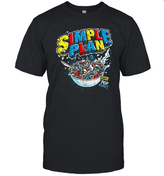 Simple Plan Cereal Pop Punk Shirt