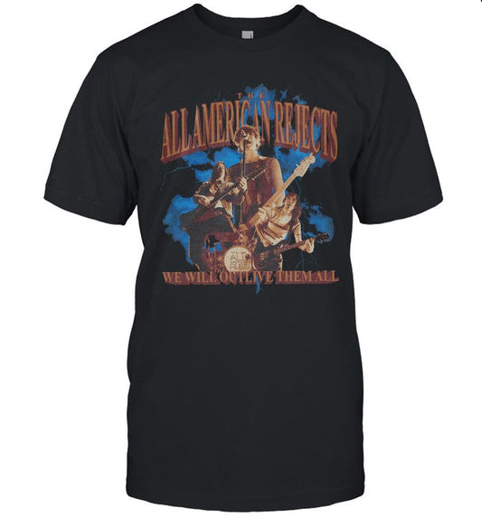 T-Shirt The All-American Outlive Them All Limited