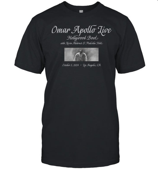Omar Apollo Live At The Hollywood Bowl Los Angeles, CA T Shirt