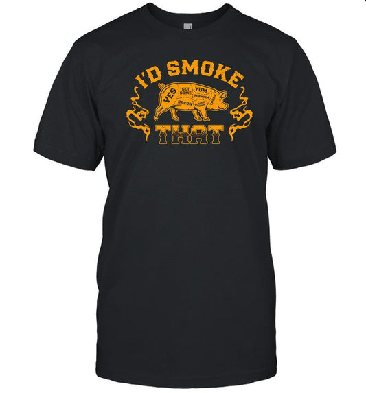 Scott Rodriguez Wearing I'd Smoke That