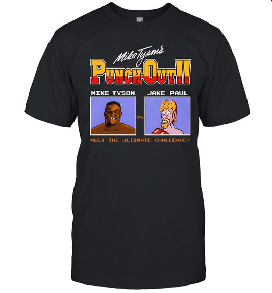 Punch Out Mike Tyson vs Jake Paul Meet The Ultimate Challenge shirt
