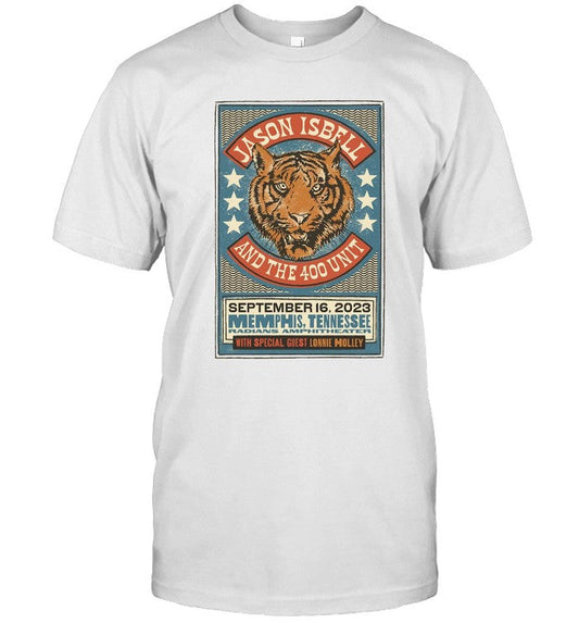 Jason Isbell And The 400 Unit At Radians Amphitheater (Memphis, Tn) On Sept. 16, 2023 Shirt