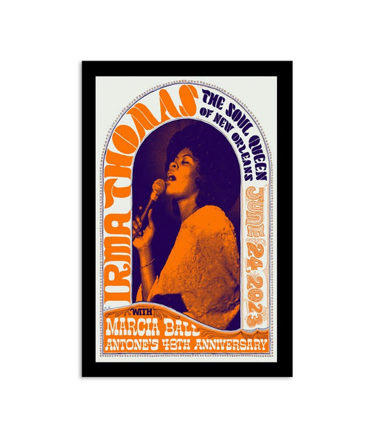 Irma Thomas June 24 2023 The Soul Queen Of New Orleans Poster