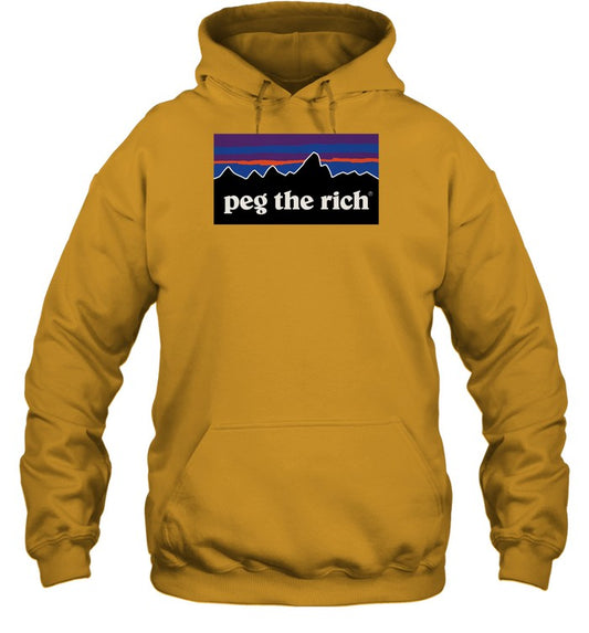 Lonelykidsclub Store Peg The Rich P-69 Logo Hoodie