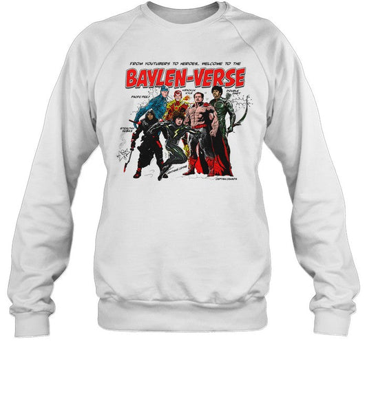 From Youtubers To Heroes Welcome To The Baylen Verse Shirt 2024