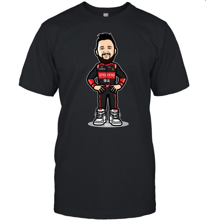 Eat Sleep Race x Joe Graf Jr Cartoon Tee