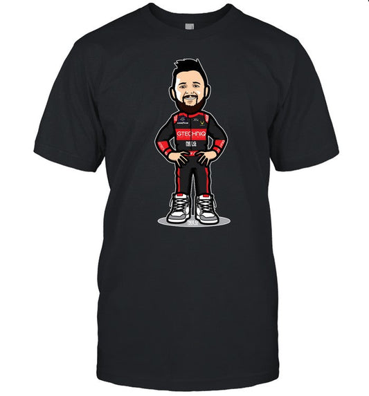 Eat Sleep Race x Joe Graf Jr Cartoon Tee