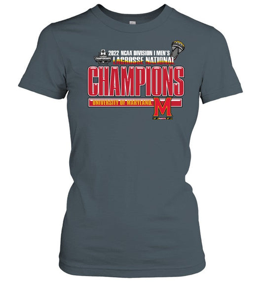 Maryland LacrosseWE THE BEST NATIONAL CHAMPIONS 2022 tee