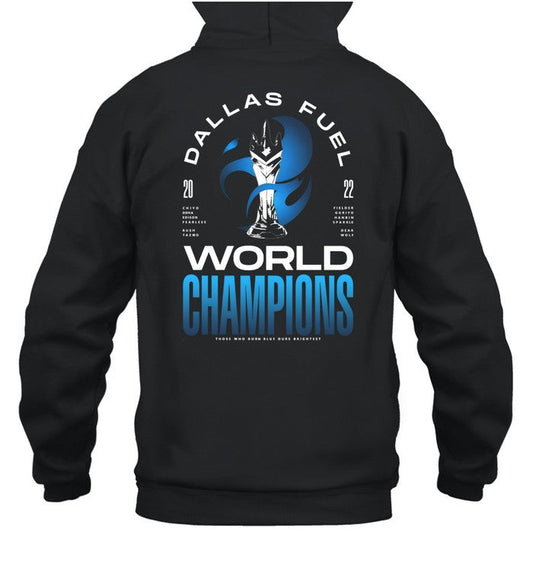 Dallas Fuel 2022 OWL Grand Finals World Champions Hooded Shirt