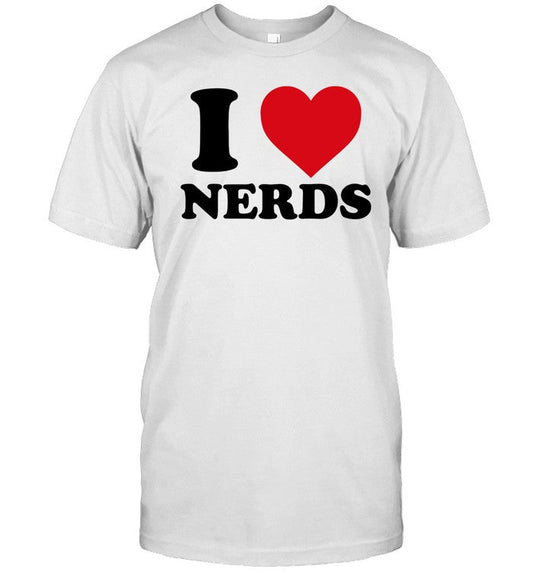 Shirt Hoesforclothes I Heart Nerds