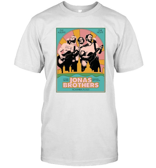 Jonas Brothers Canadian Tire Centre Ottawa Ontario Nov 29 2023 Shirts