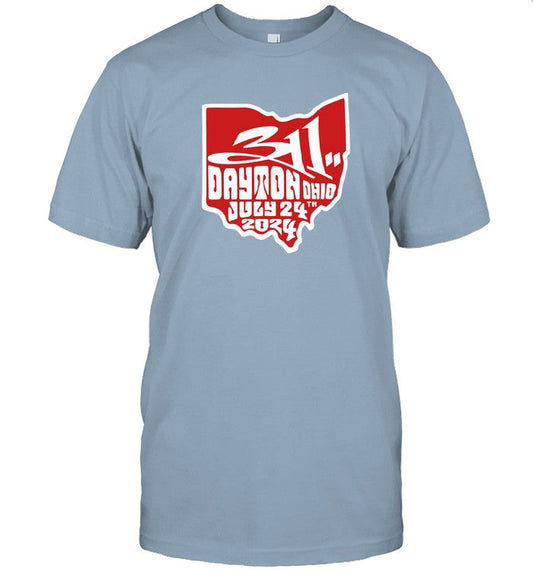 311 Show At Rose Music Center At The Heights In Huber Heights Oh 24 Jul 2024 T Shirt