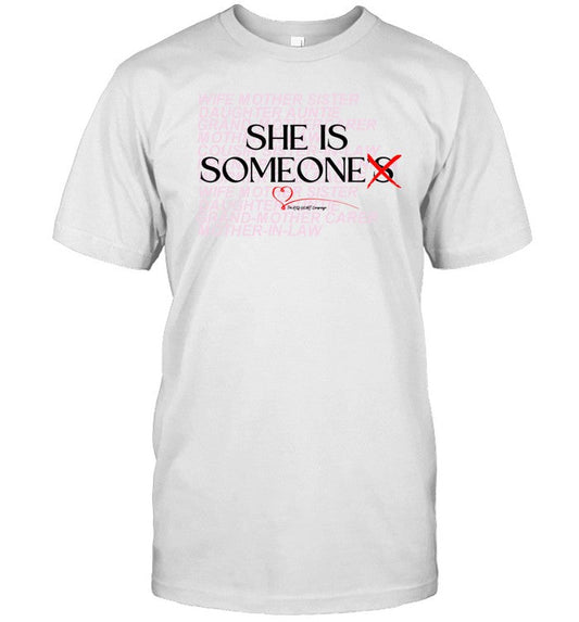 She Is Someone The Red Heart Shirt