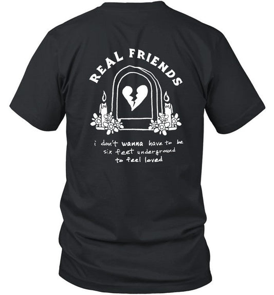 Six Feet T-shirt Real Friends