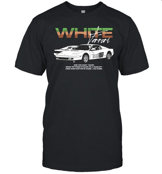 Limited White Ferrari Frank Ocean Shirt