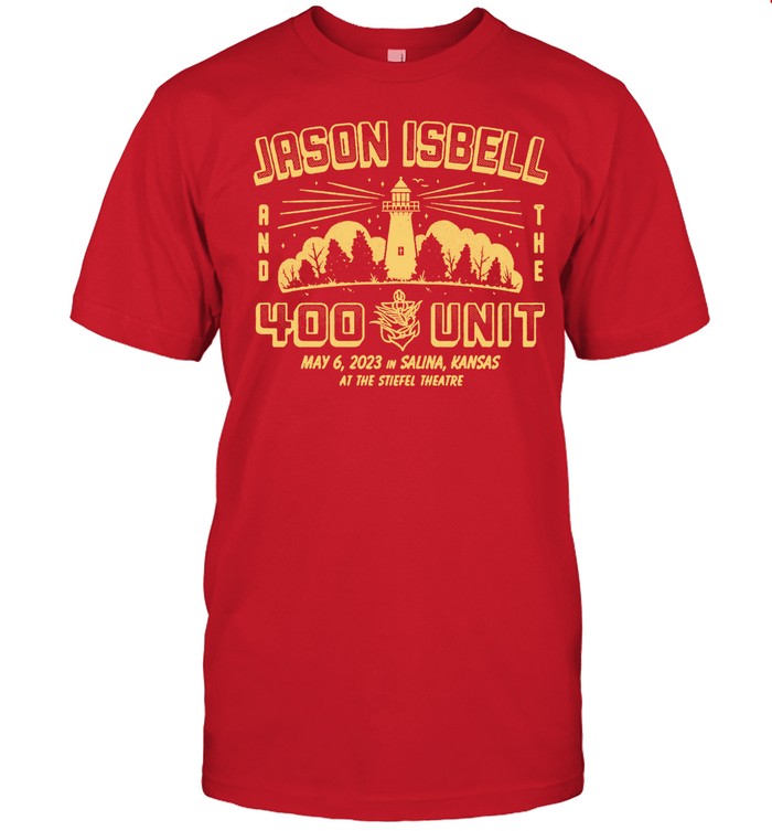 Jason Isbell And The 400 2023 Salina, Kansas T-Shirt