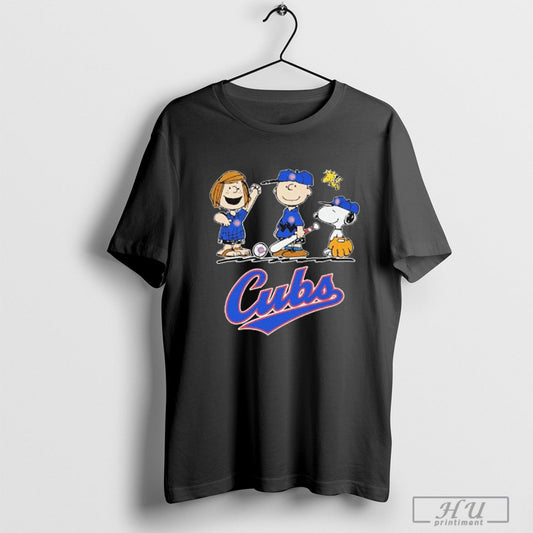 Snoopy Woodstock And Charlie Brown Chicago Cubs X The Peanuts T Shirts Sweatshirt