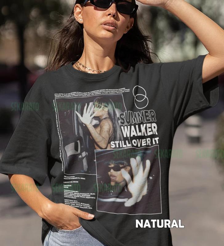 Still Over It - Summer Walker Shirt  Retro Music T-shirt  Summer Walker Music Inspired Sweatshirt  Still Over it Tracklist Tee, Money man, rap hoodie,