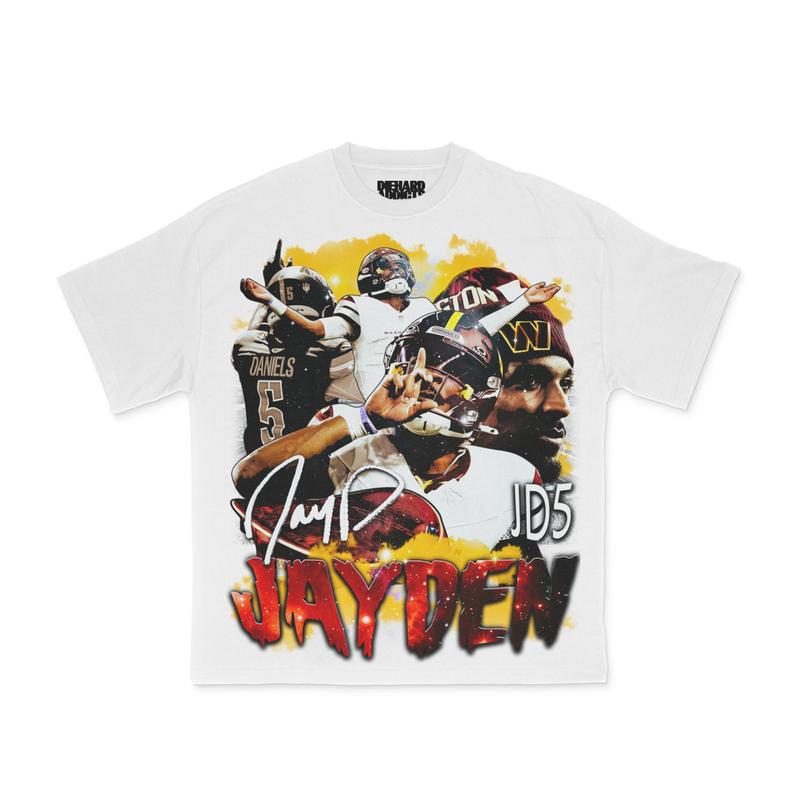 Jayden Deniels 5 T-Shirt  Vintage Tee Graphic T-Shirt Sweatshirt Hoodie  Gift For Fan