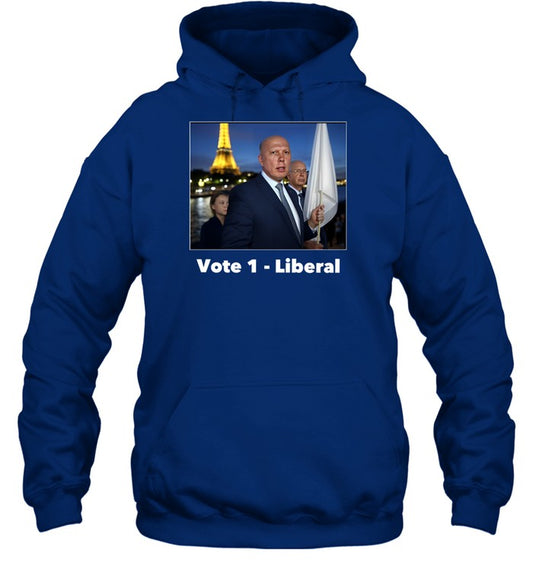 Peter Dutton Vote 1 - Liberal Hoodie