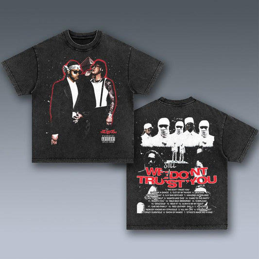 VINTAGE TEE  WE STILL DONÃ¢â‚¬â„¢T TRUST YOU-FUTURE-4.17-2 , Free Shipping, tour 2024 shirt, Hiphop Shirt, Rapper Shirt