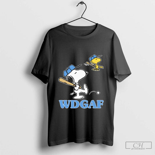 Snoopy And Woodstock Los Angeles Dodgers WDGAF World Series Champs 2024 MLB Baseball t-shirt