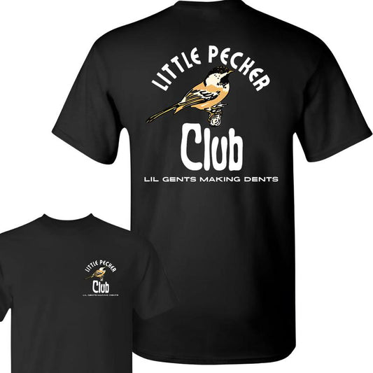 Little Pecker Club T-shirt , 2 Side , T-shirt For Men , Unisex T-shirt, Women T-shirt Classic Cotton