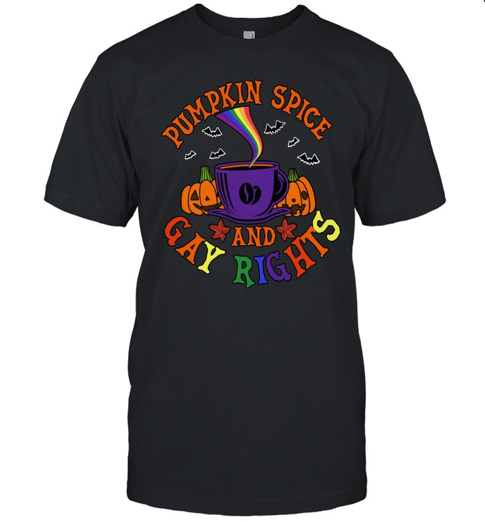 Limited Pumpkin Spice and Gay Rights Apron 2024 Shirt