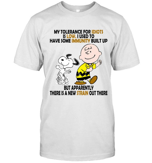 MY TOLERANCE FOR IDIOTS IS LOW. I USED TO HAVE SOME IMMUNITY BUILT UP BUT APPARENTLY THERE IS A NEW _1