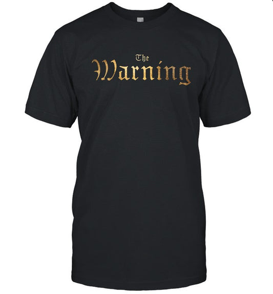 Shirt The Warning Gold Logo