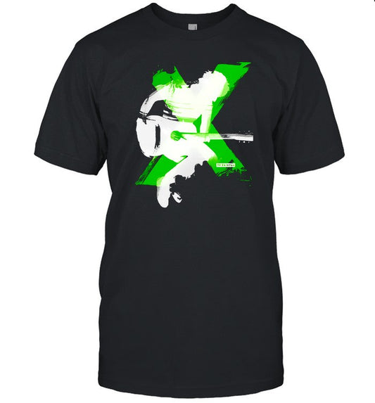 Ed Sheeran X 10th Anniversary Silhouette 2024 Shirt Limited