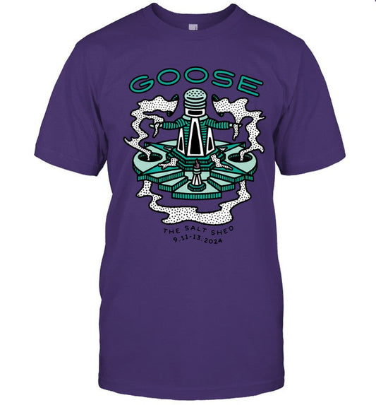 Limited Goose The Salt Shed, Chicago Illinois Sept 11-13 2024 Tee