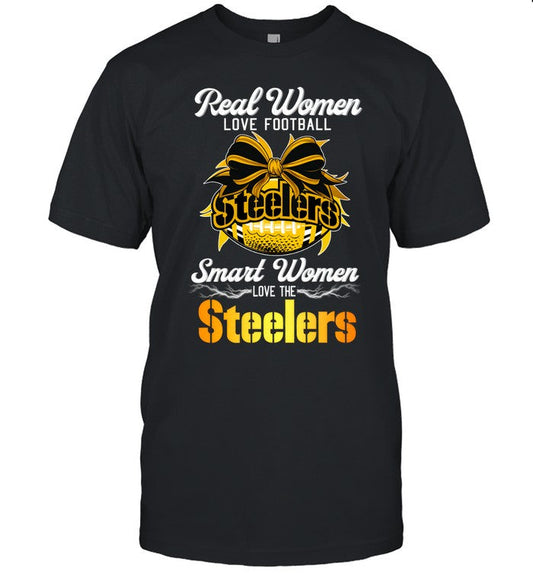 Real Women Love Football Smart Women Love The Steelers_1